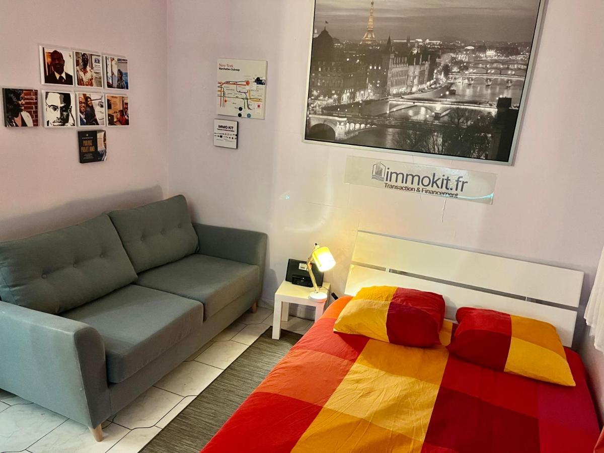 Aubervilliers Maison De Ville Pres Metro 7 By Immo Kit Bnb Εξωτερικό φωτογραφία