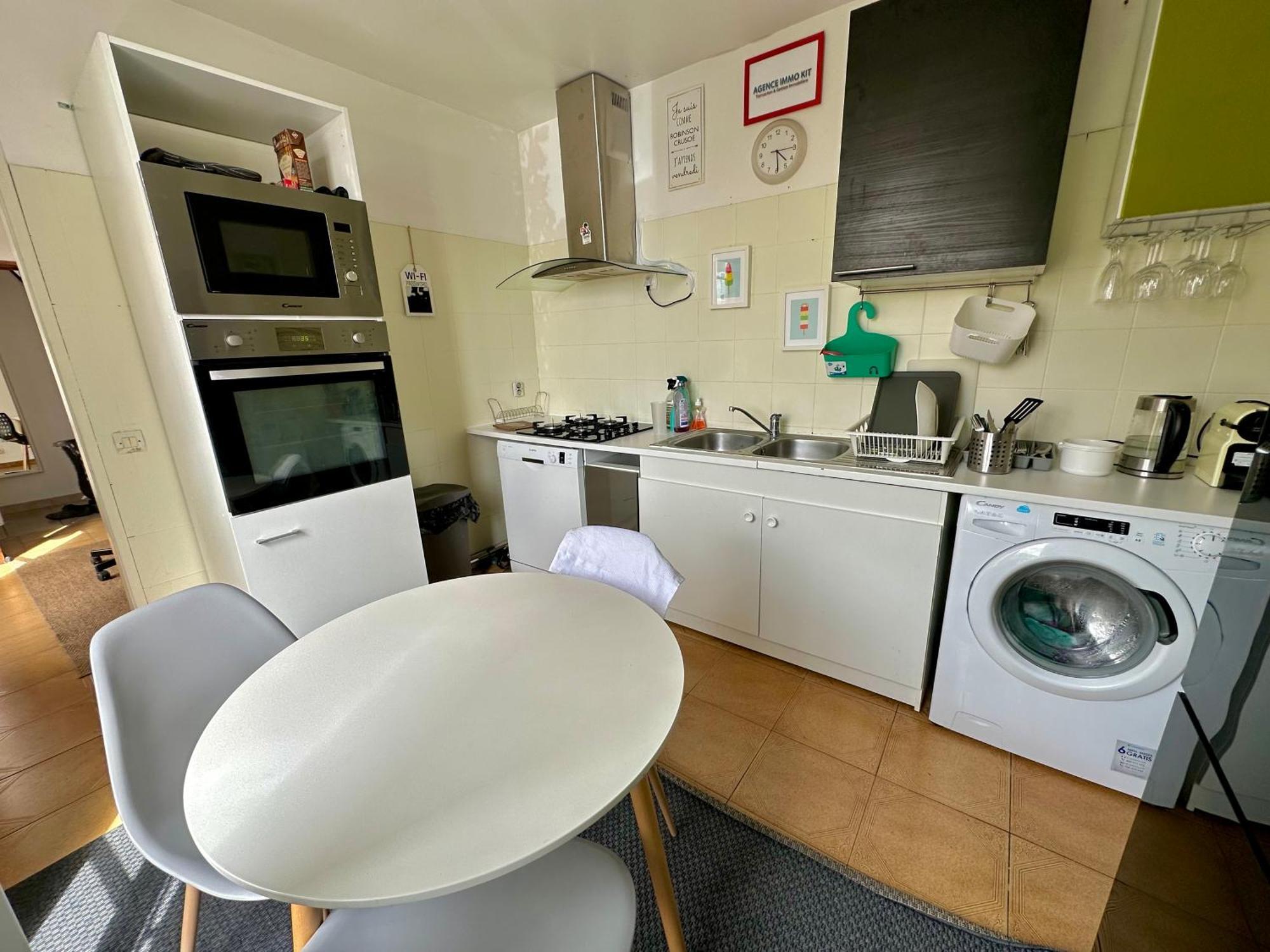 Aubervilliers Maison De Ville Pres Metro 7 By Immo Kit Bnb Εξωτερικό φωτογραφία