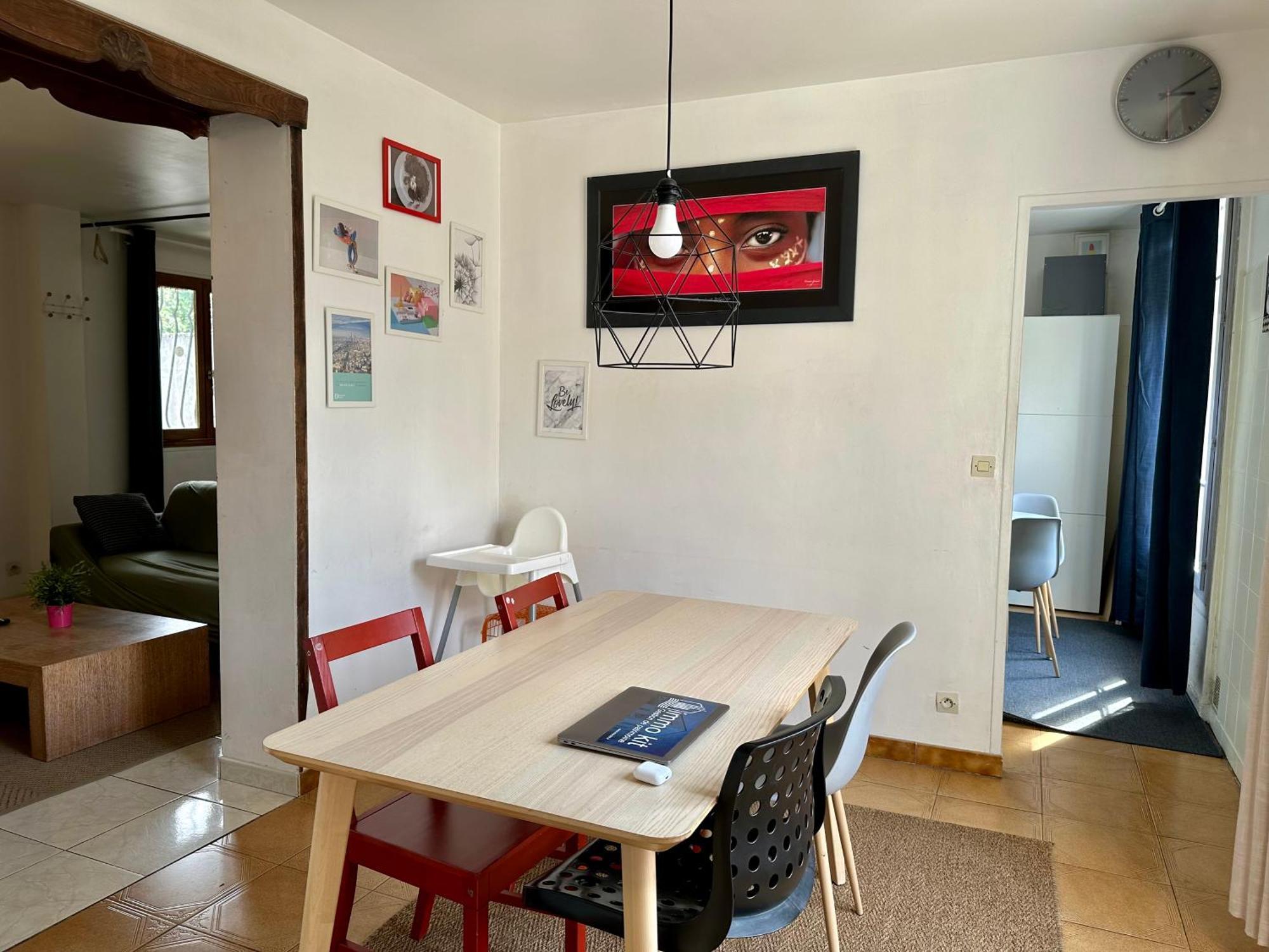 Aubervilliers Maison De Ville Pres Metro 7 By Immo Kit Bnb Εξωτερικό φωτογραφία